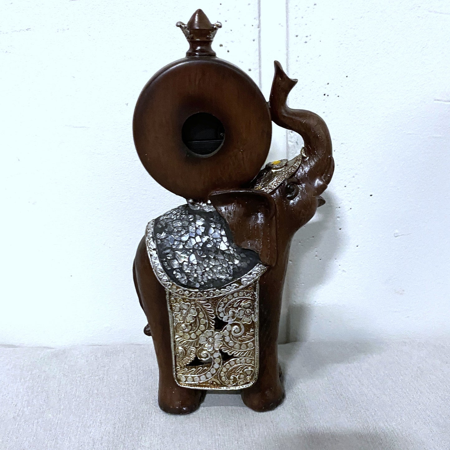 Vintage Elephant Mantel Clock