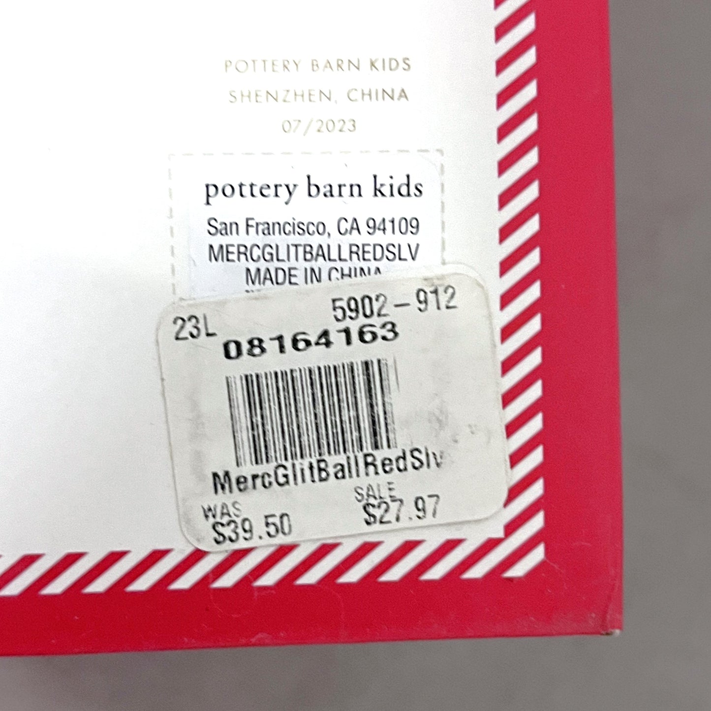 Mercury Glitter Ball Ornaments