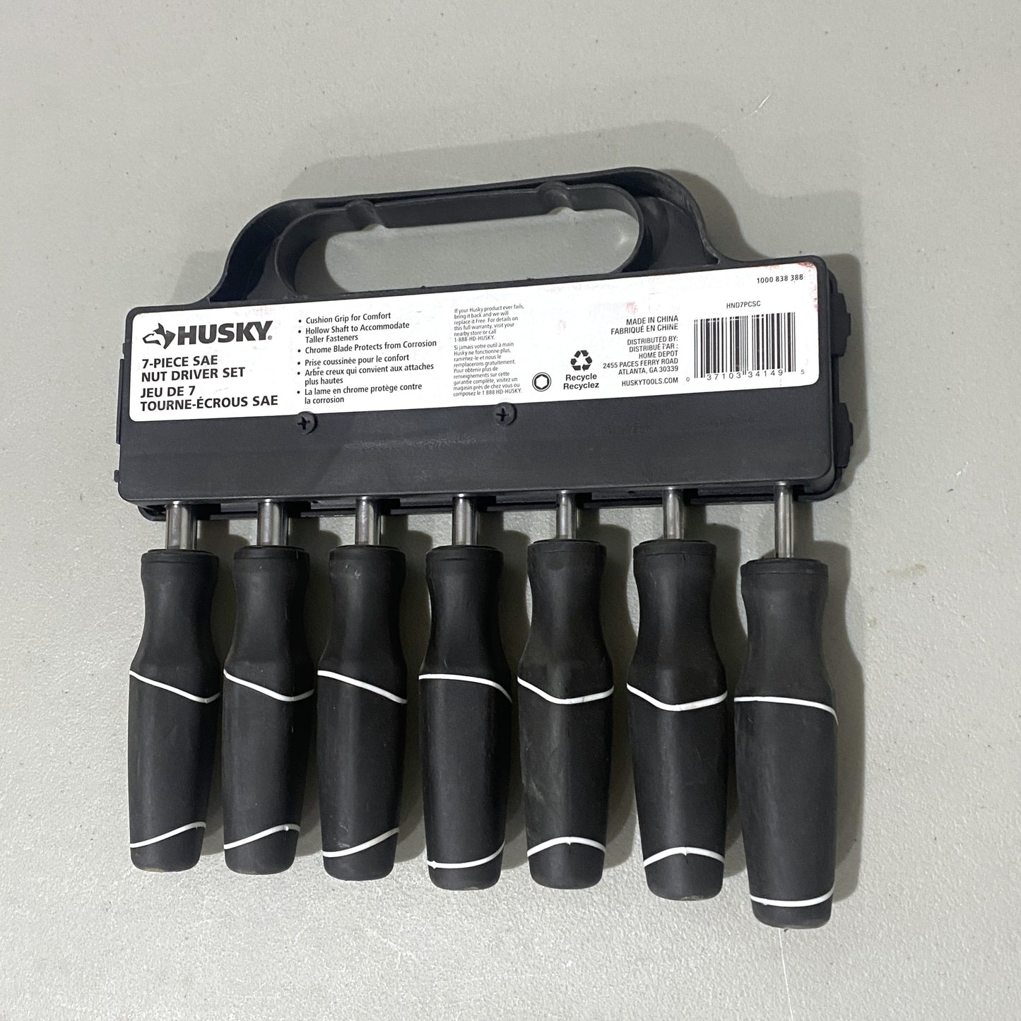 7-Piece SAE Nut Driver Set