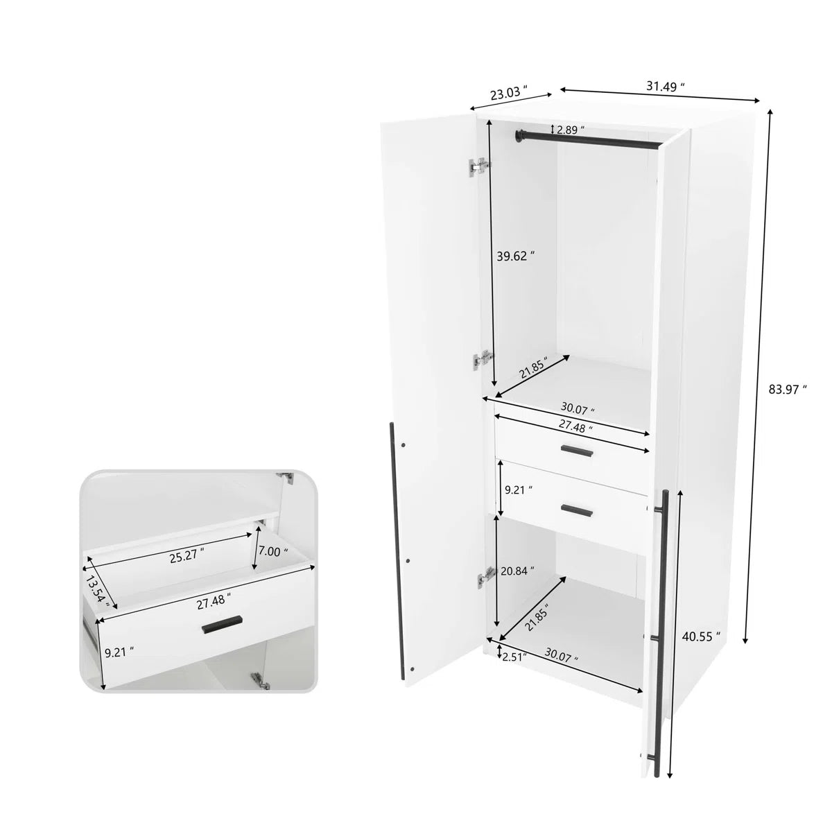 Modern Modular Wardrobe Closet
