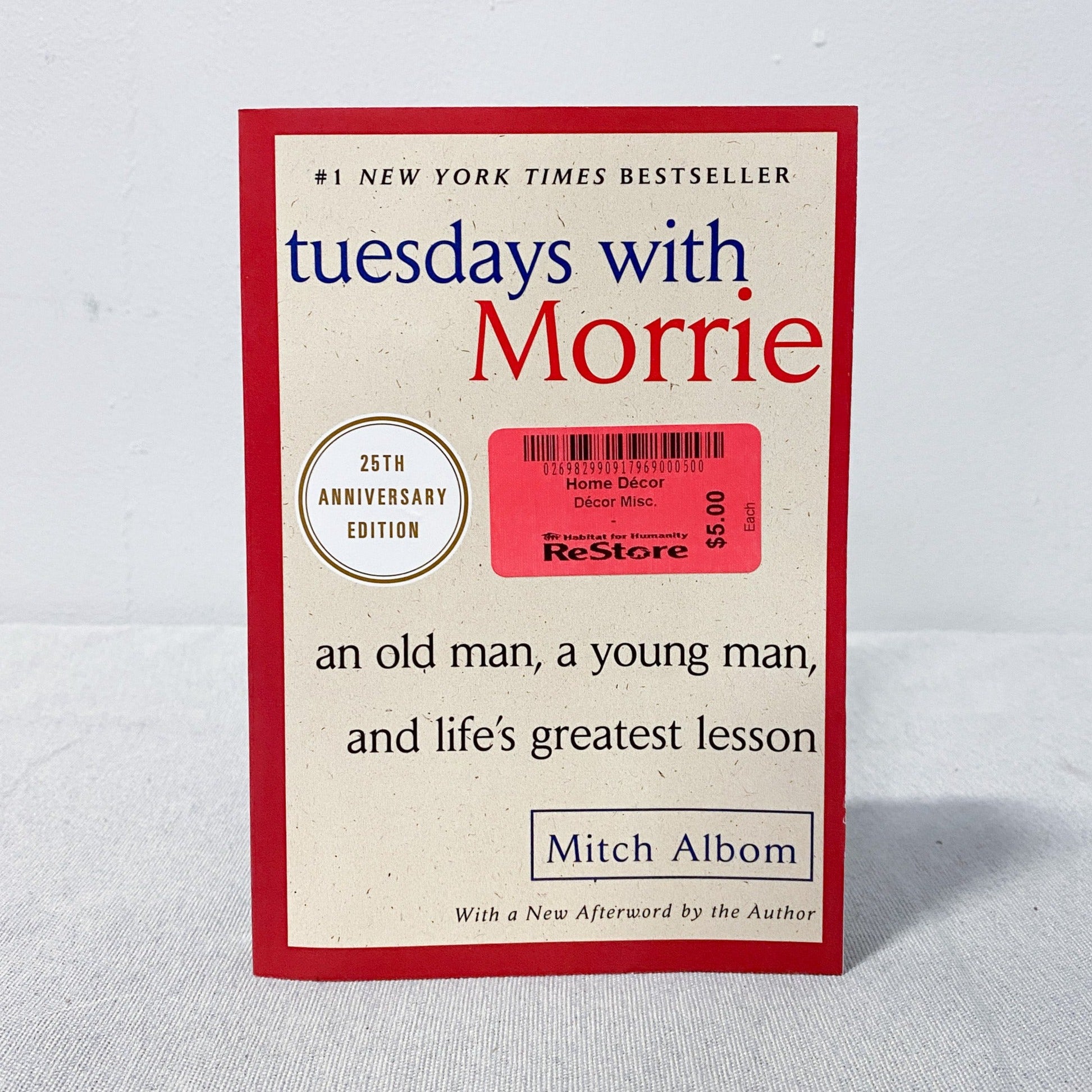 Tuesdays with Morrie' Book – Habitat ReStore eStore