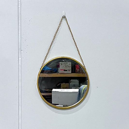 Antiqued Gold Mirror