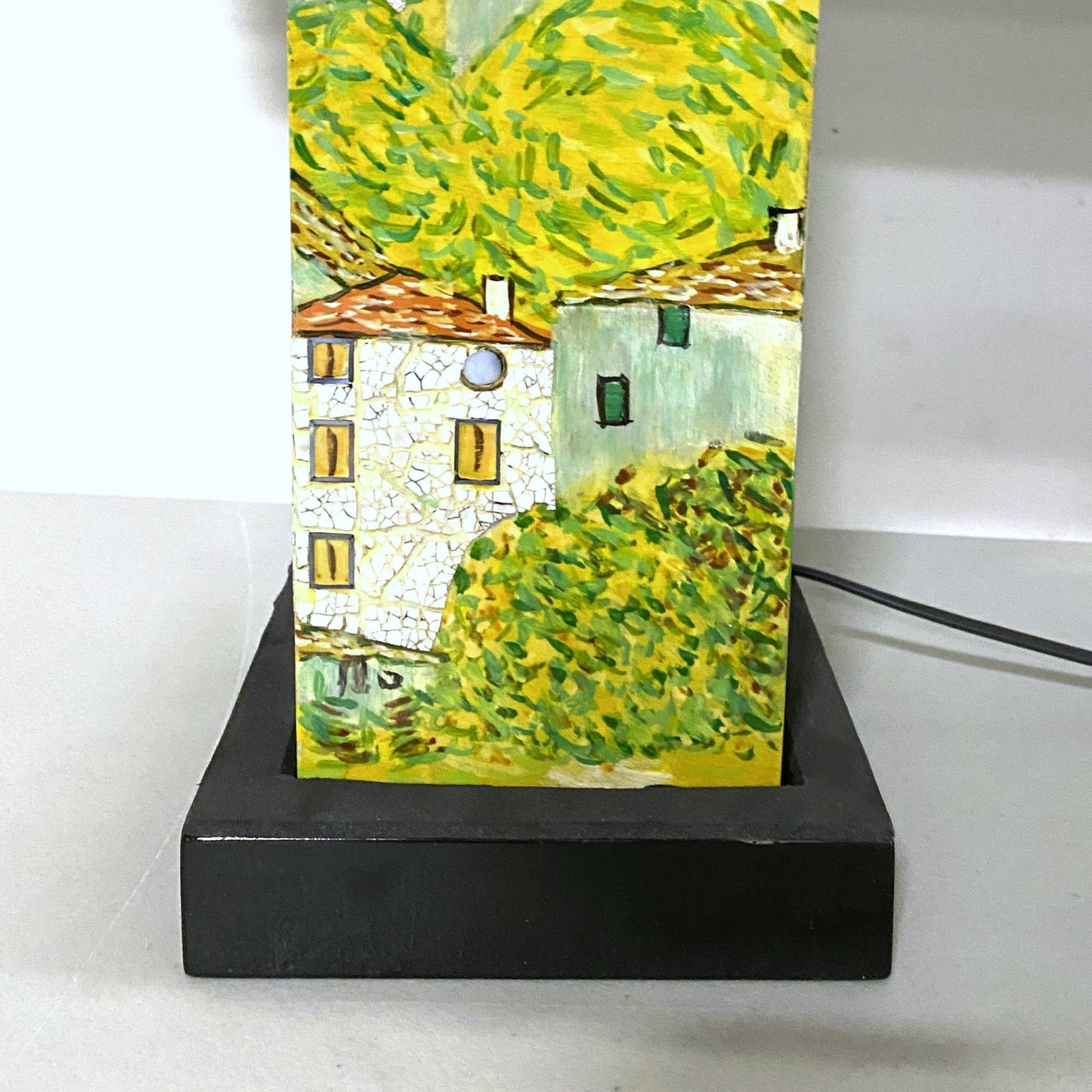 Painted Table Lamp