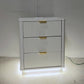 Nightstand w/ LED Lighting & Charging