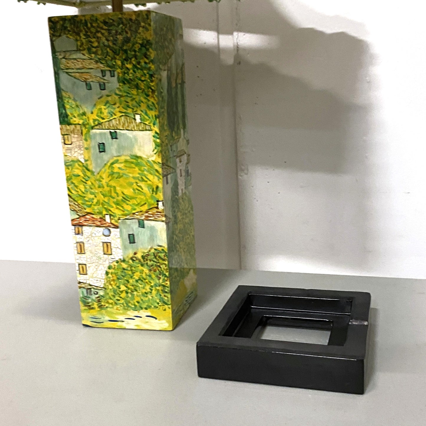 Painted Table Lamp