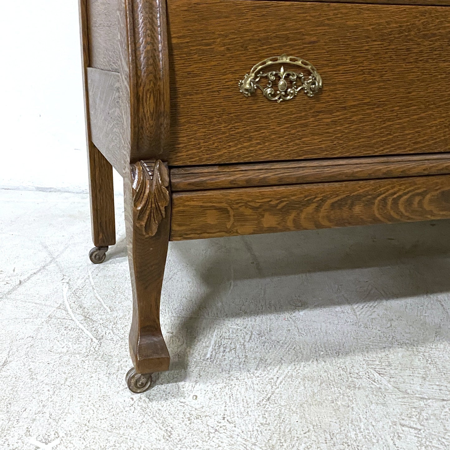 Antique Tiger Oak Dresser