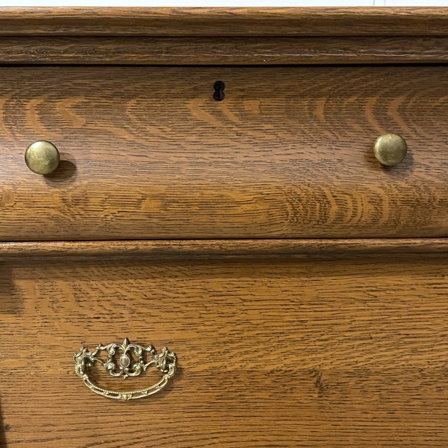 Antique Tiger Oak Dresser