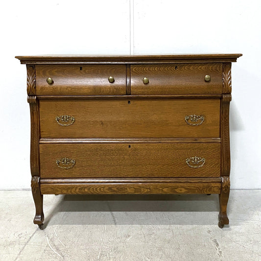 Antique Tiger Oak Dresser