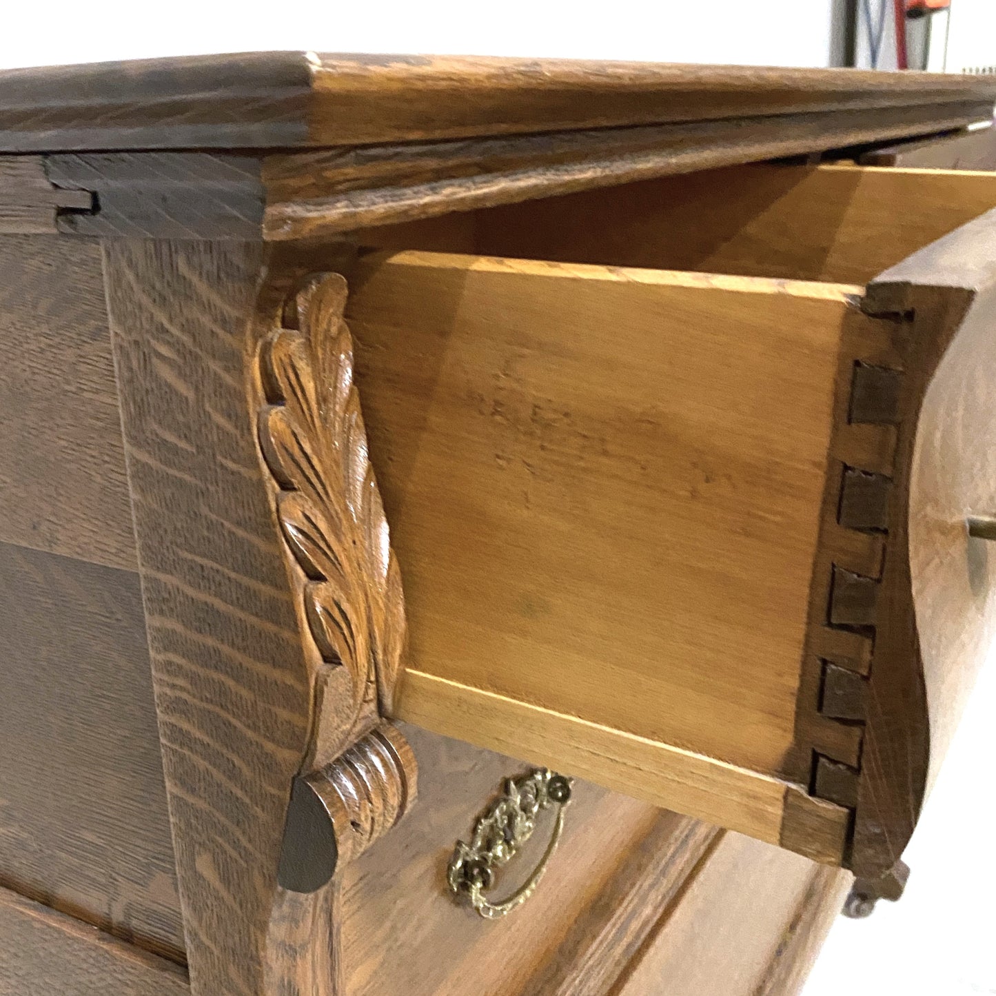 Antique Tiger Oak Dresser