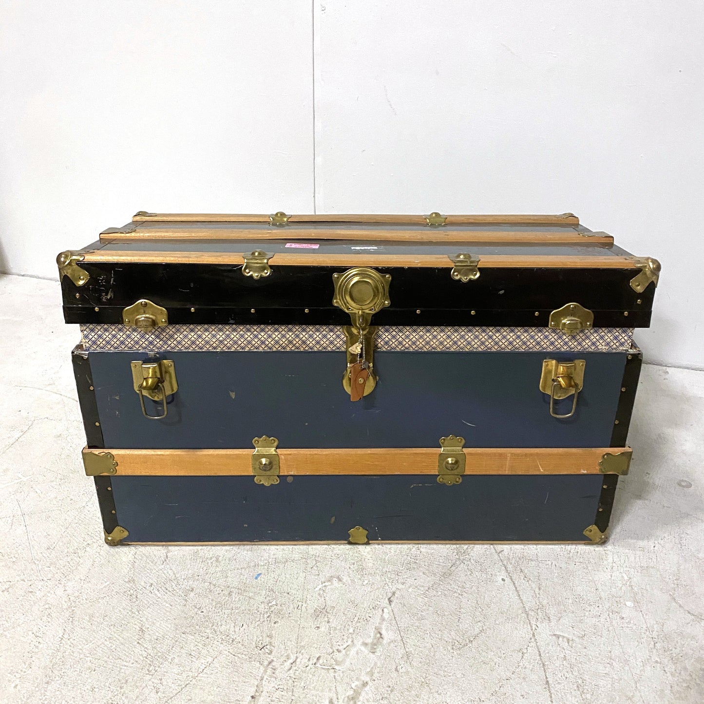 Antique Metal Trunk