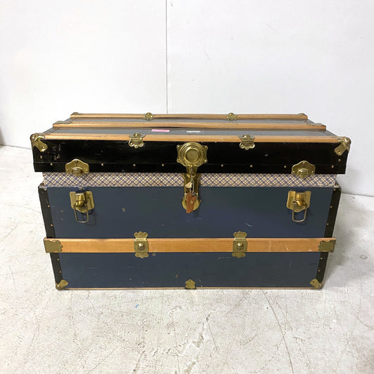 Antique Metal Trunk