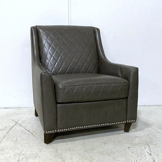 Quilted Leather Armchair