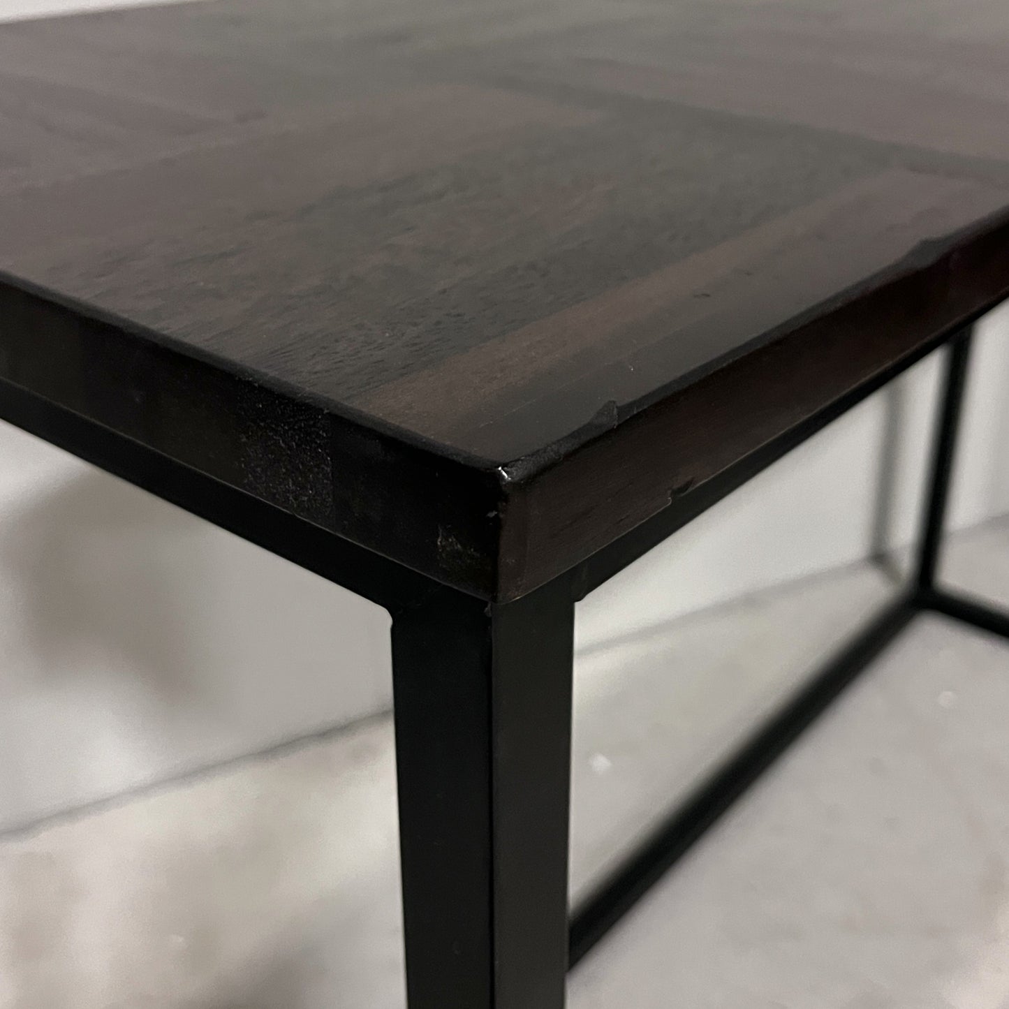 Wood & Metal Console