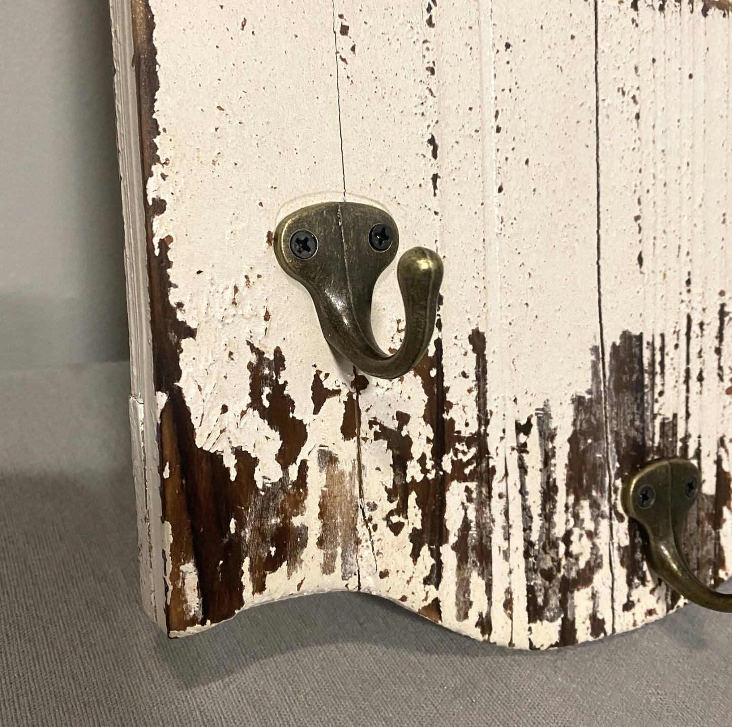 Entryway Mirror with Hooks