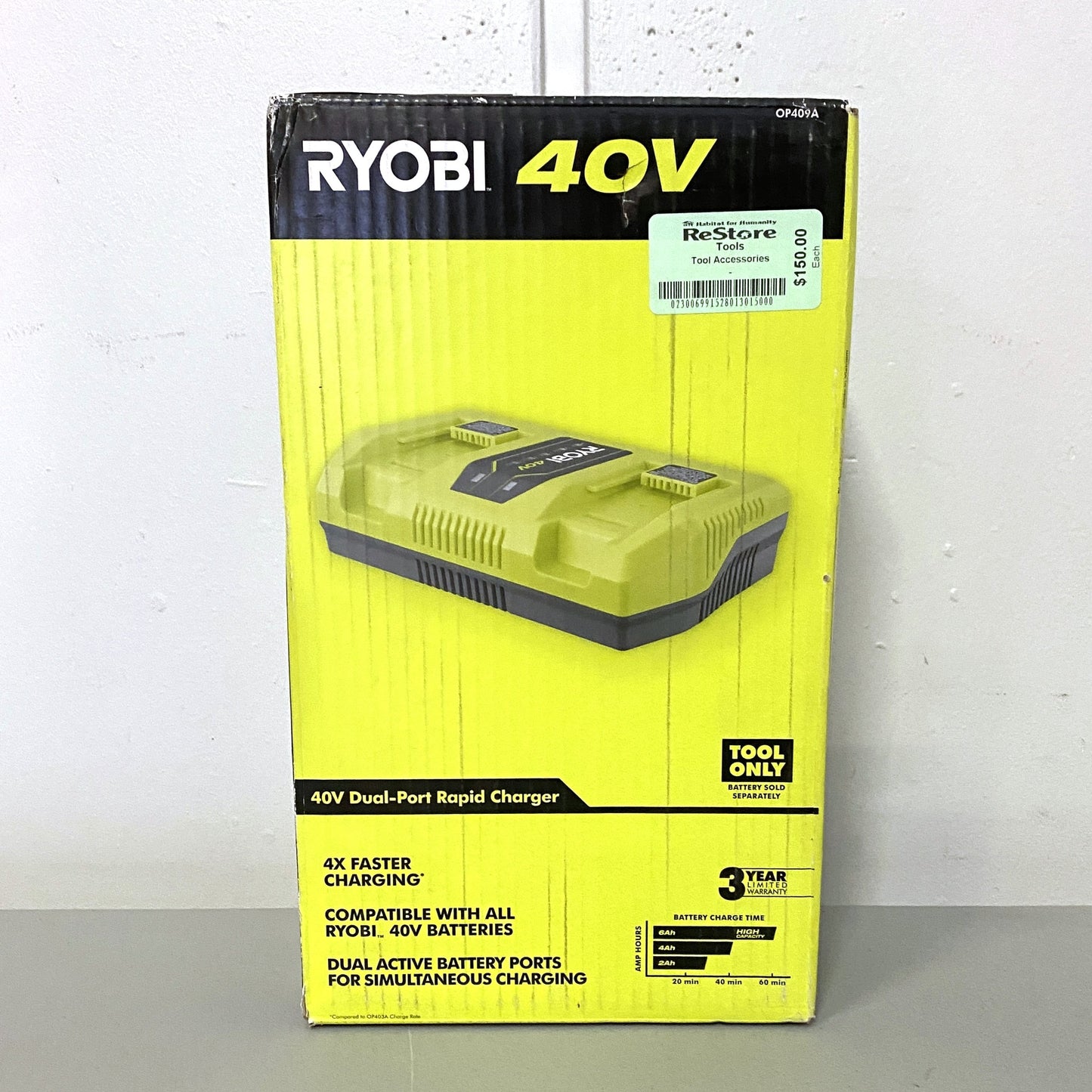 40V Lithium-Ion Rapid-Charger