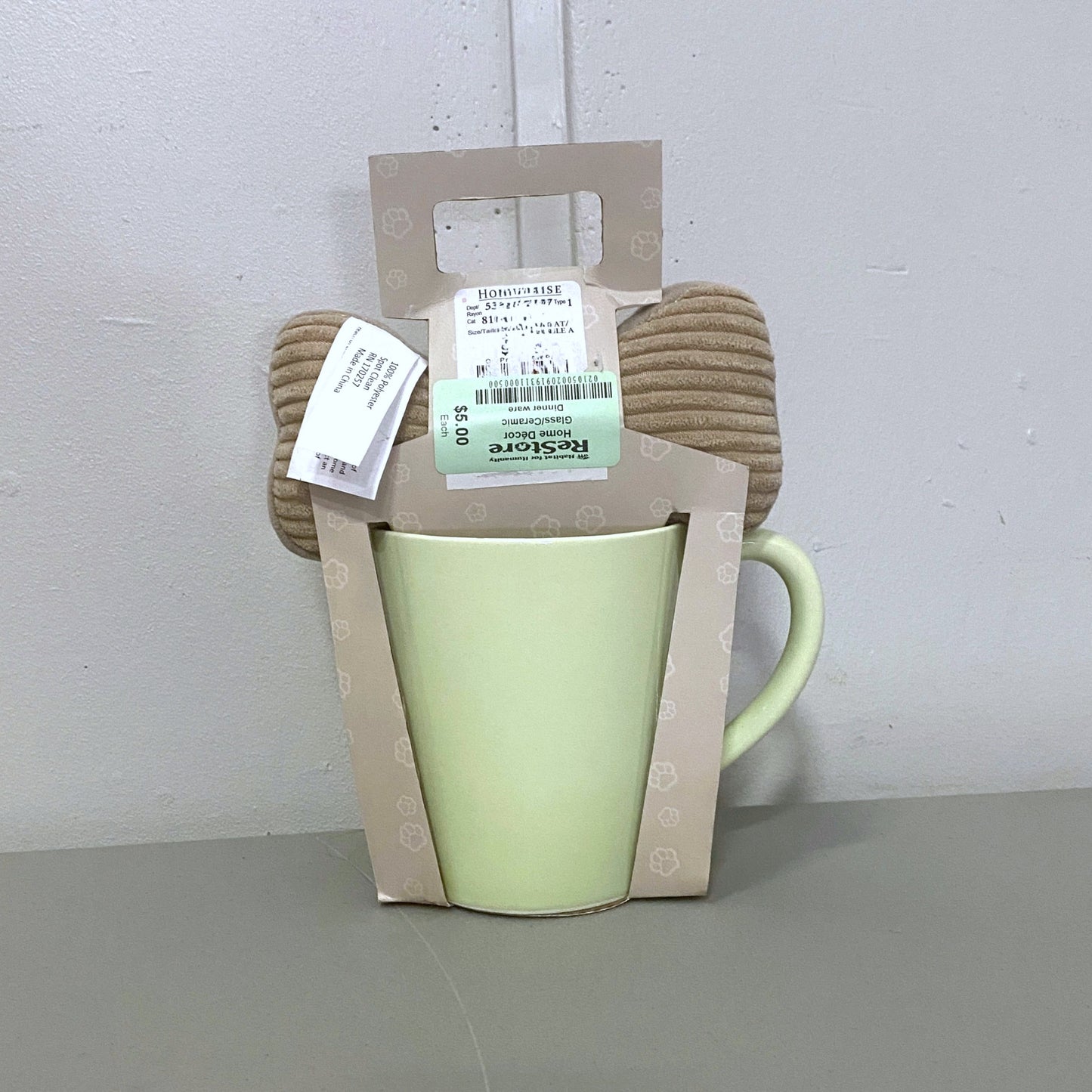 Mug & Dog Toy Set