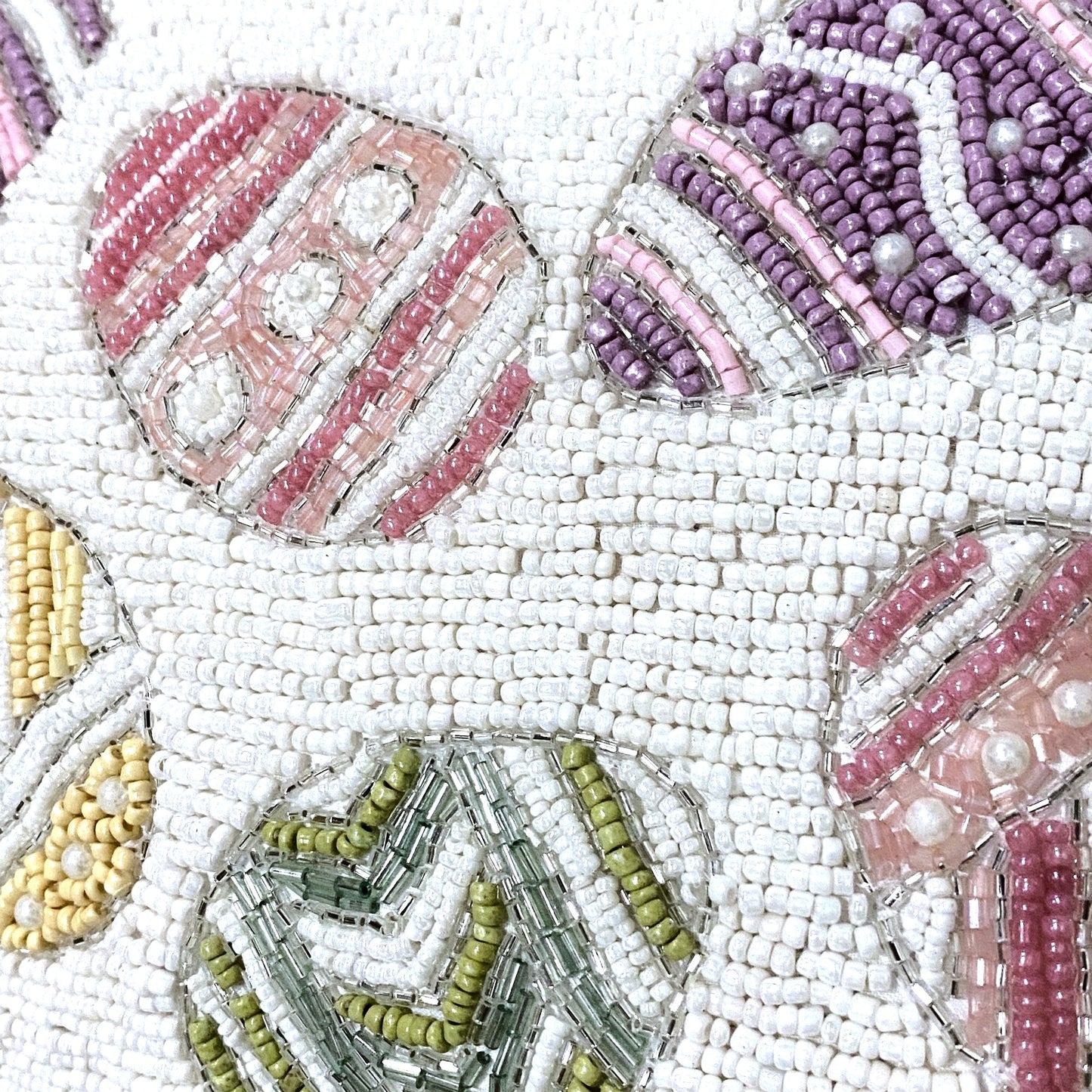 Beaded Throw Pillow