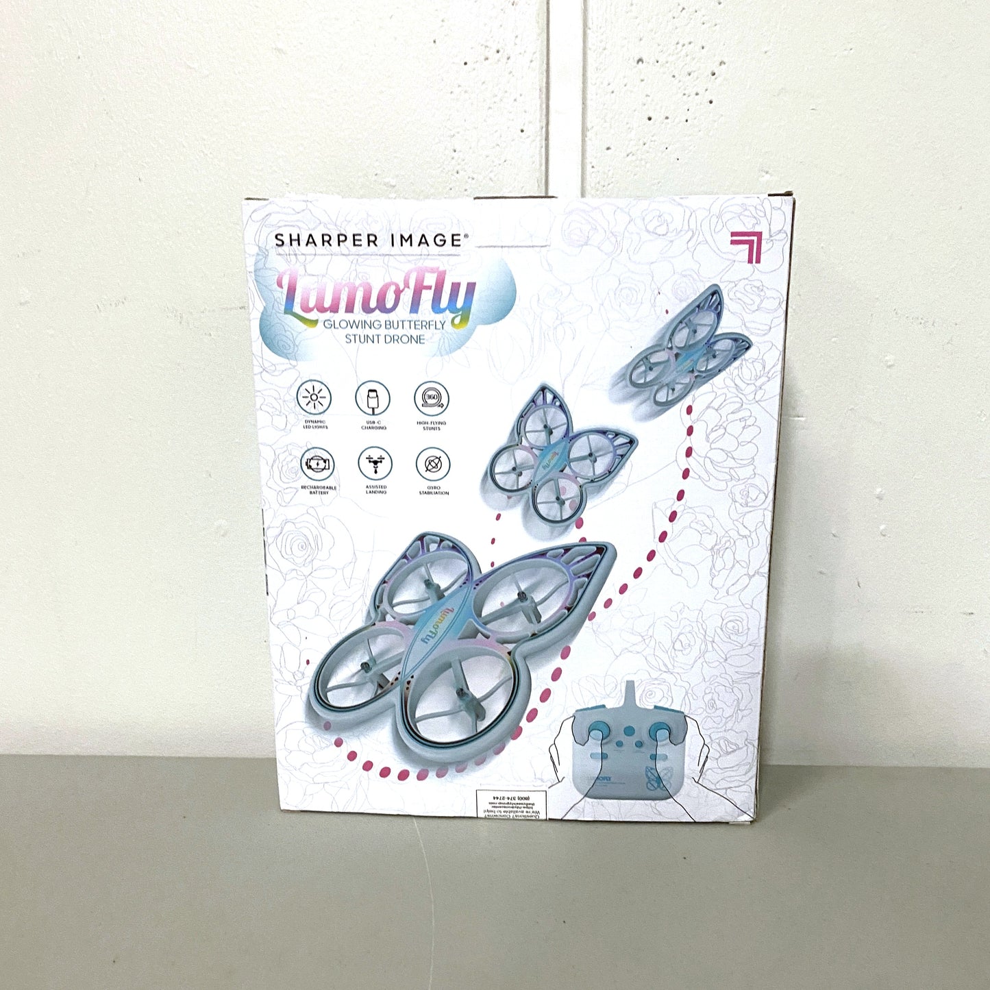 Glowing Butterfly Stunt Drone