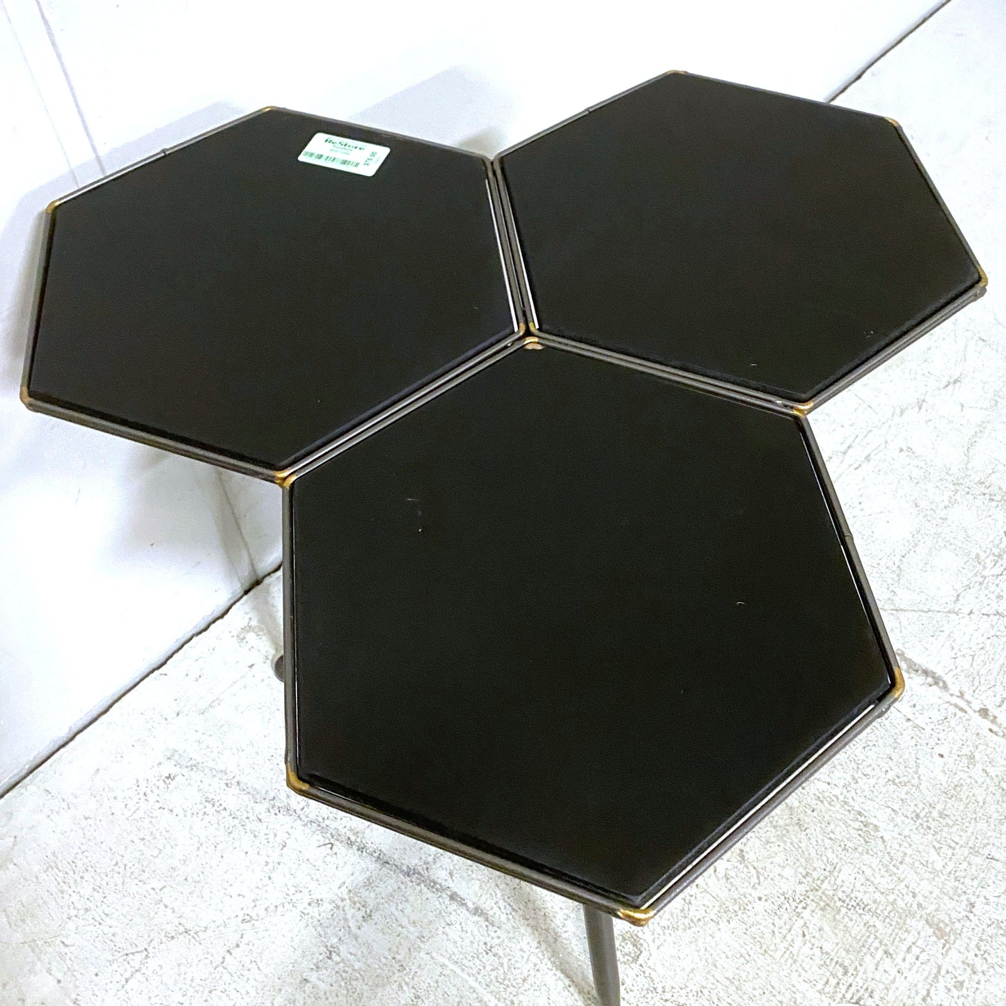 Honeycomb Metal Side Table