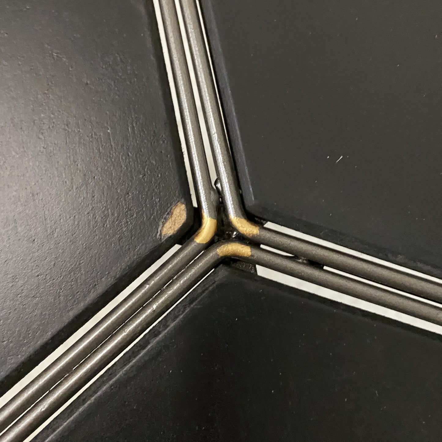 Honeycomb Metal Side Table