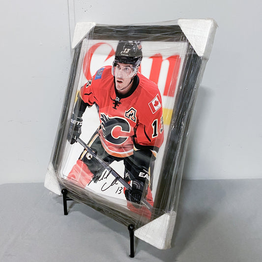 Autographed Calgary Flames Photo