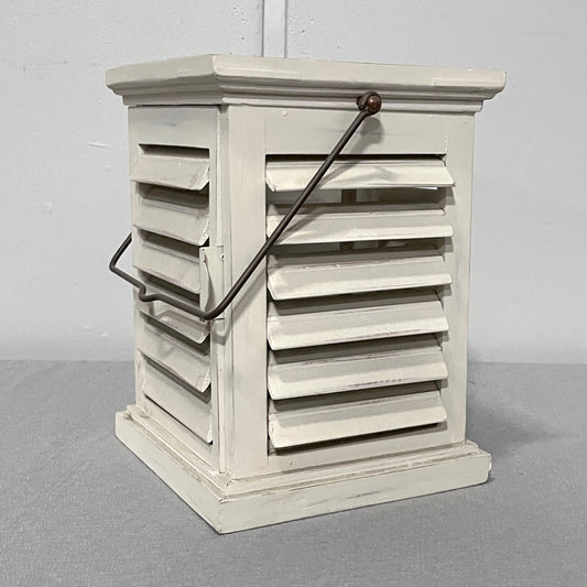 Wood Shutters Lantern