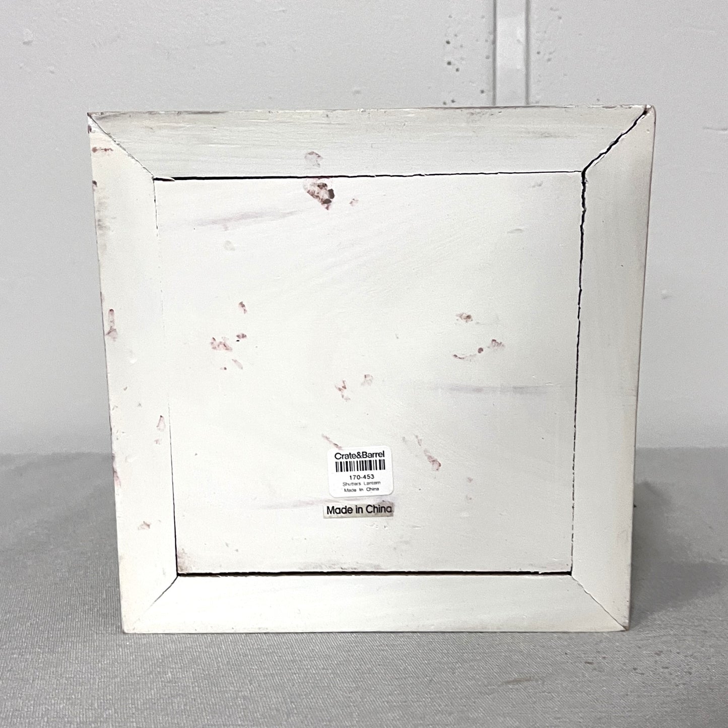 Wood Shutters Lantern