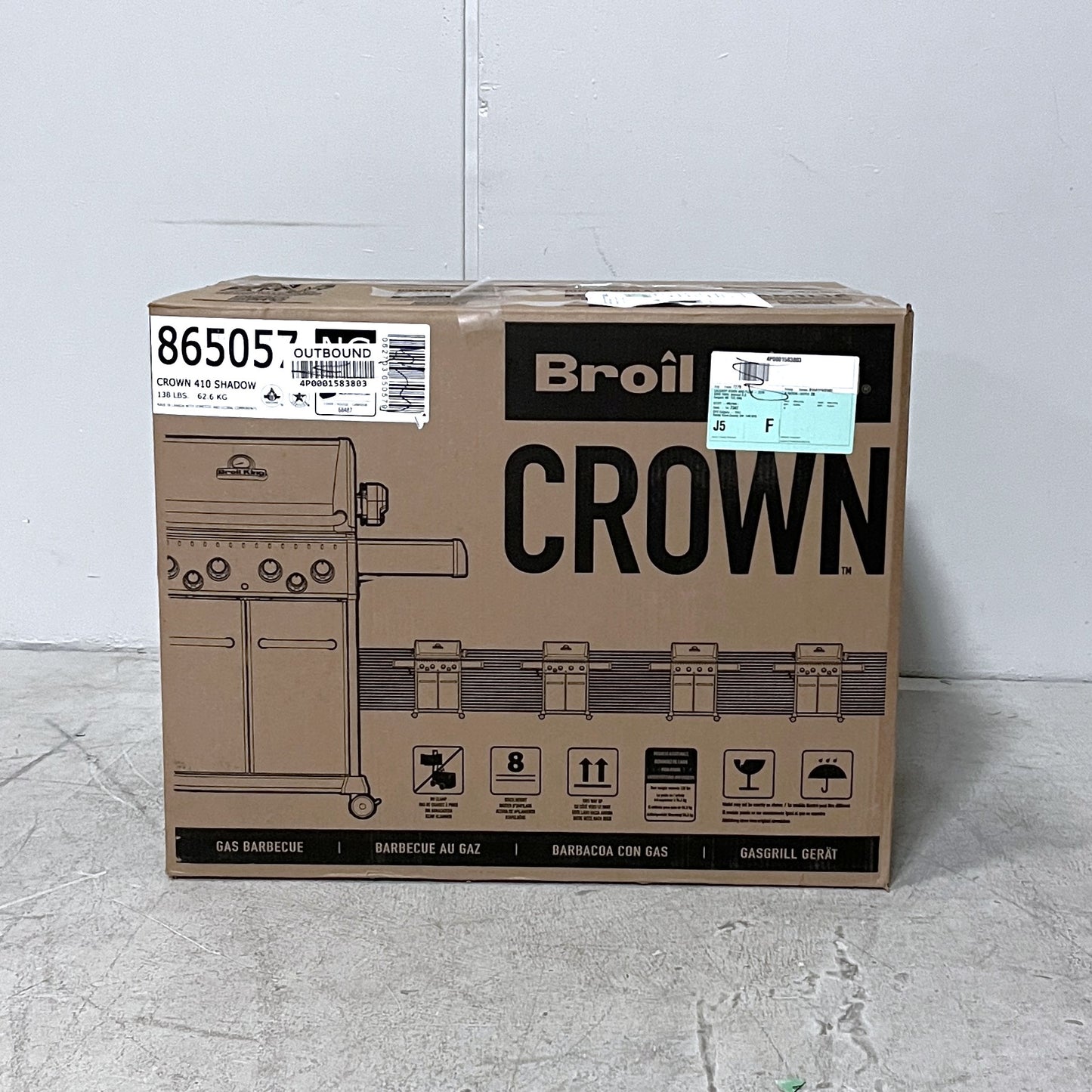 4-Burner Propane BBQ