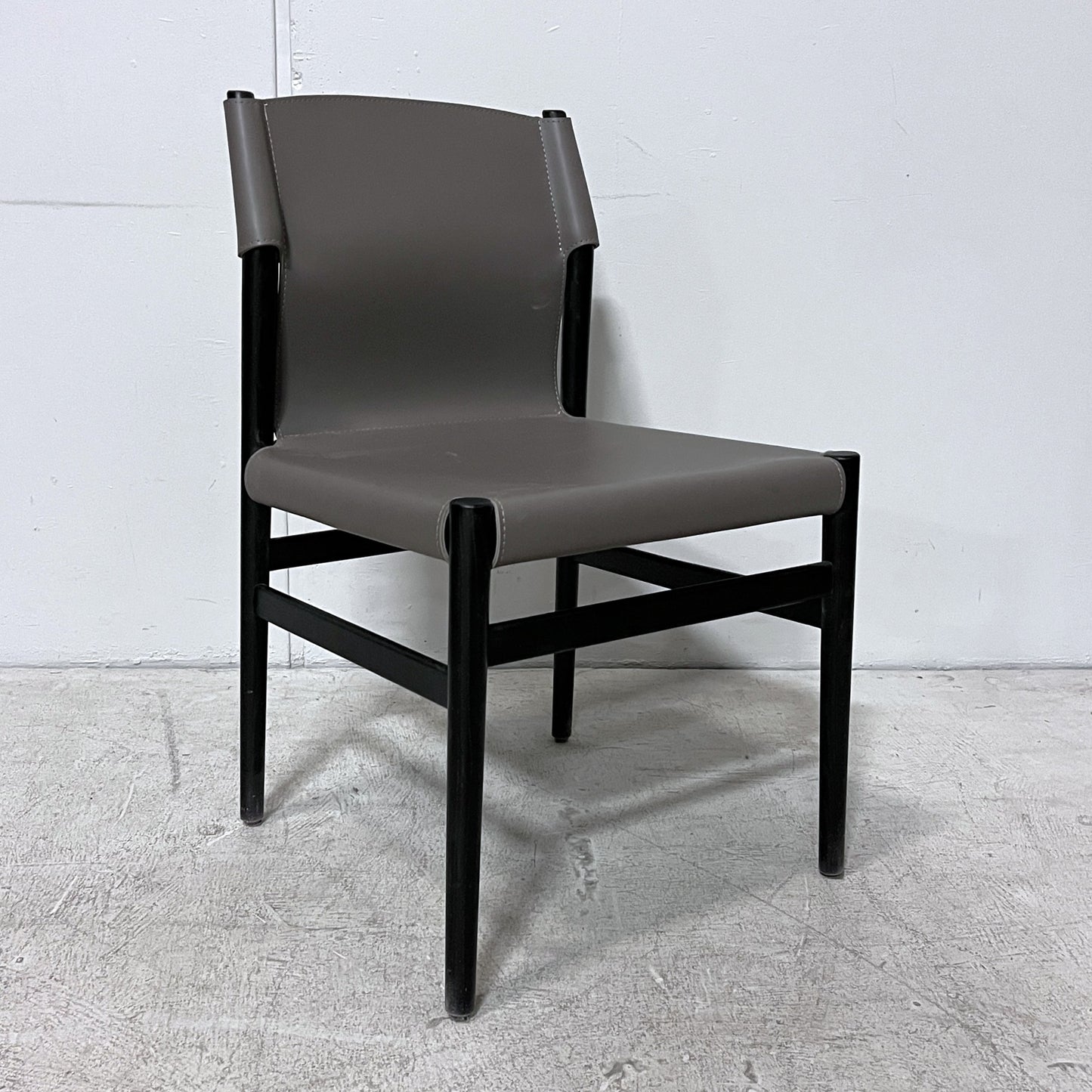 Saddle Leather Dining Chairs (Set of 2)