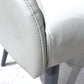 Top-Grain Grey Leather Dining Chair