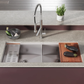 Double Basin Undermount Kitchen Sink