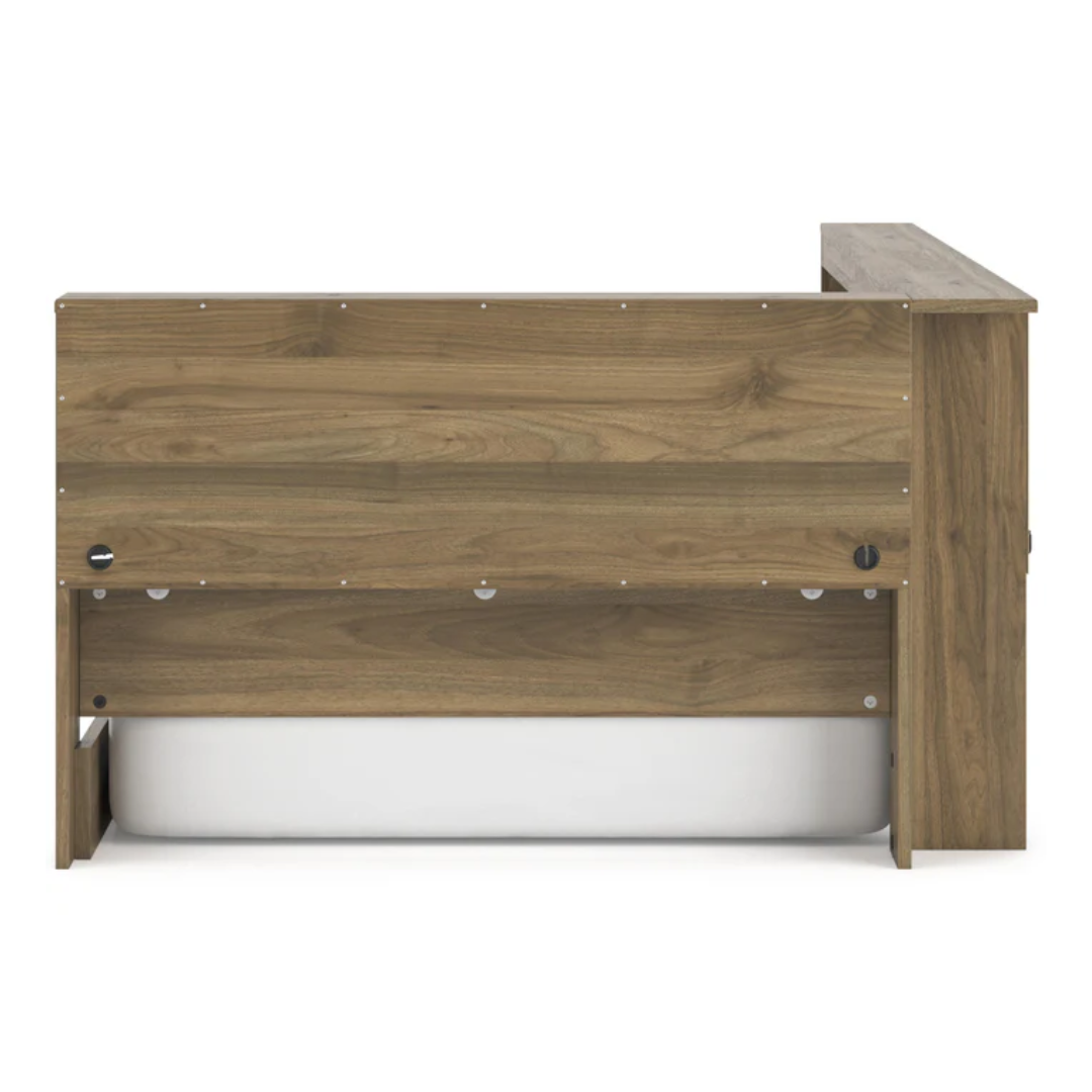 Twin Bookcase Storage Bed