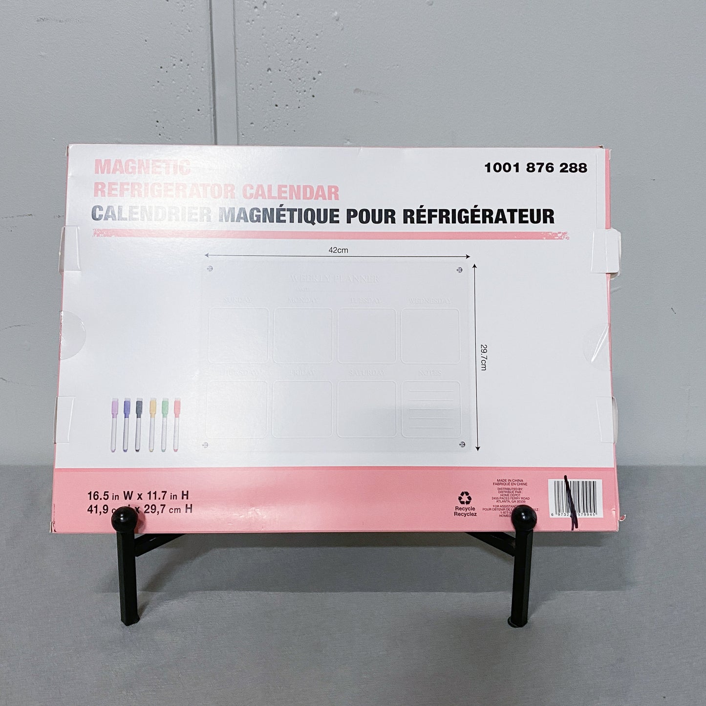 Magnetic Acrylic Calendar