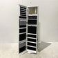 360 Degre 2-in-1 Rotatable Jewelry Cabinet with Mirror