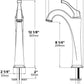 Matte Black Vessel Bathroom Faucet