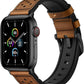 Hybrid Sports Leather Smartwatch Bands (41mm/40mm/38mm)