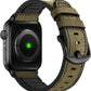 Hybrid Sports Leather Smartwatch Bands (41mm/40mm/38mm)