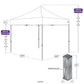 Instant Canopy with Roller Bag