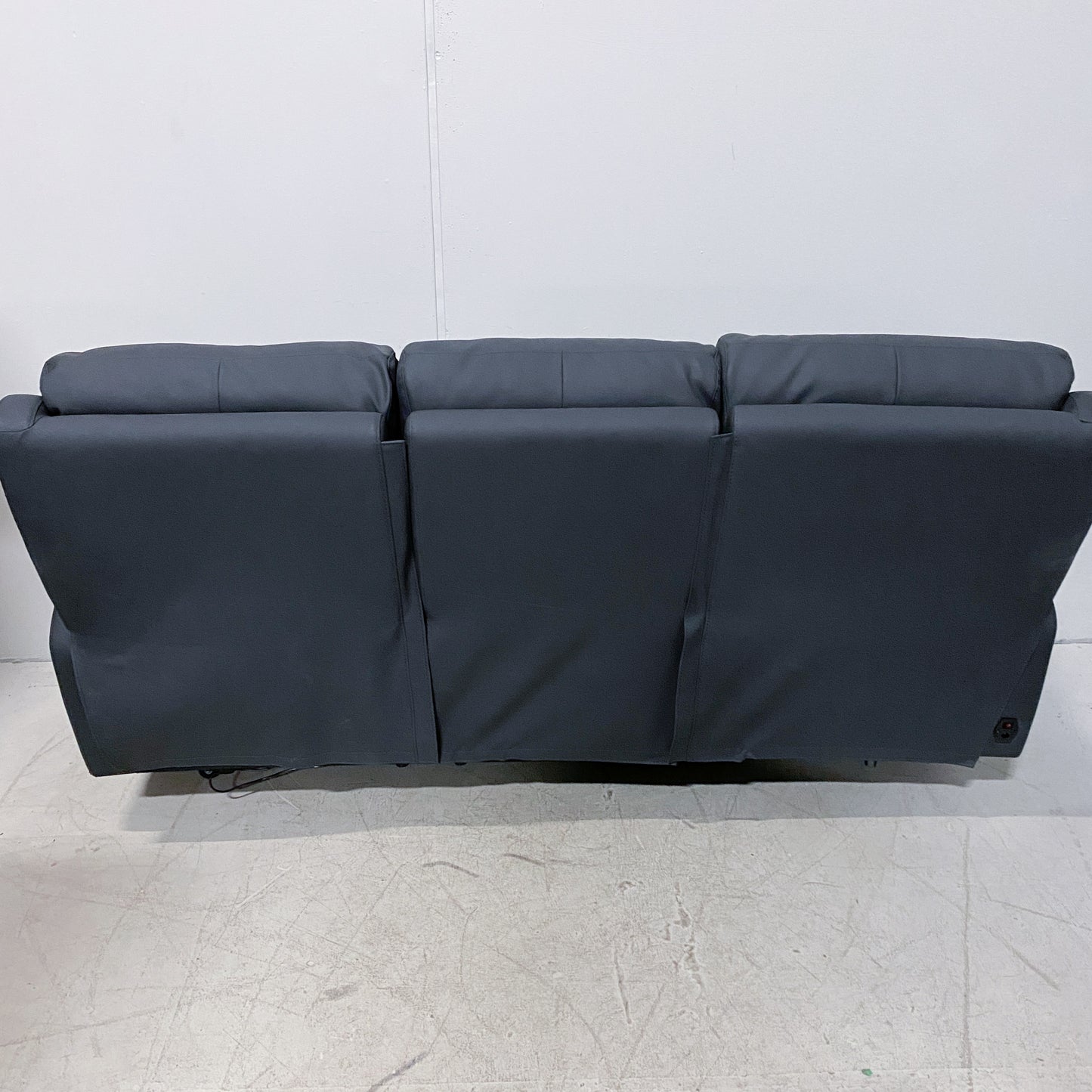 Power Recline Leather Sofa