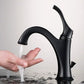 Matte Black Vessel Bathroom Faucet