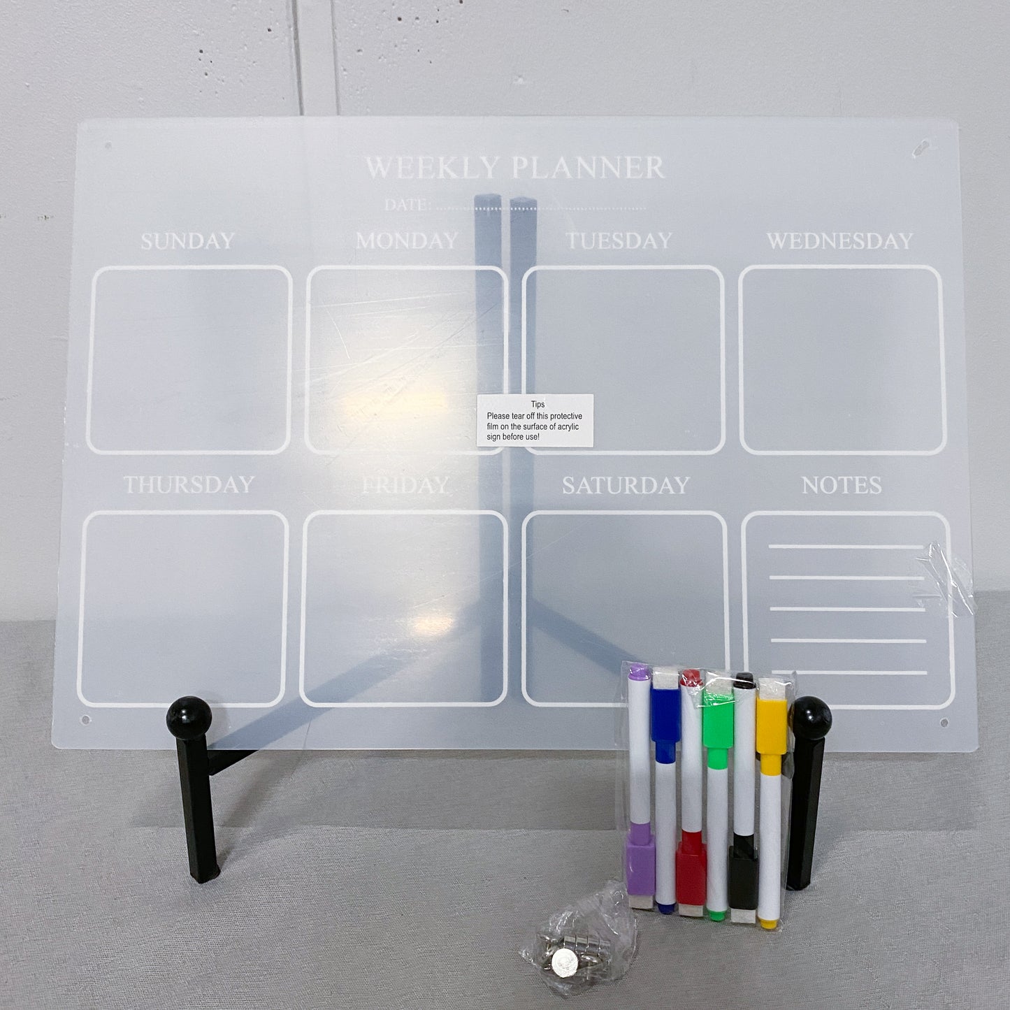 Magnetic Acrylic Calendar
