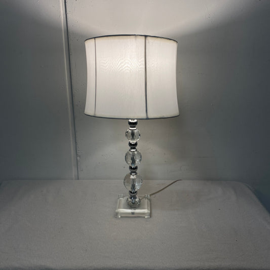 Crystal Globe Table Lamp