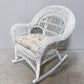 White Wicker Chair Set