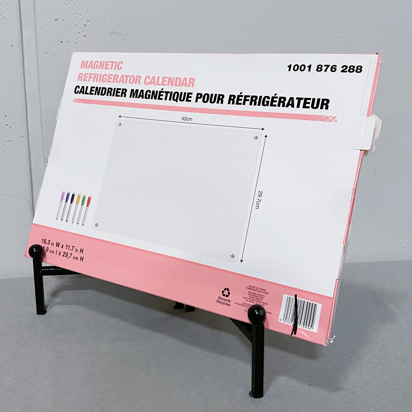 Magnetic Acrylic Calendar