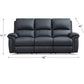 Power Recline Leather Sofa