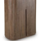 Medium Brown Bar Cabinet