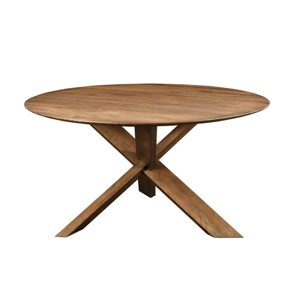 Round Wood Dining Table