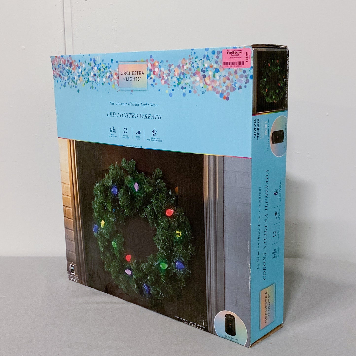 LED Wreath (HUB needed)