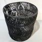 Black Raw Jute Pendant