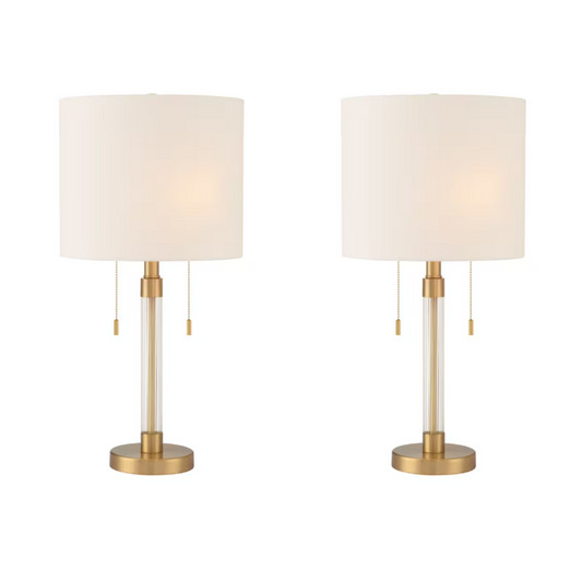 Gold Table Lamp (Set of 2)